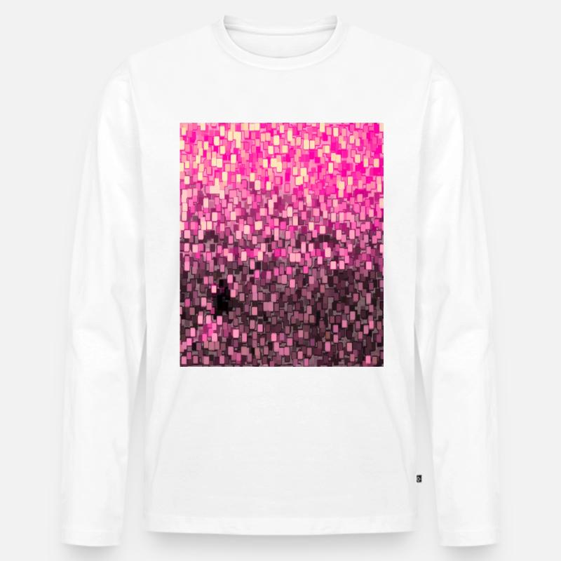 würfel sunset 2 3 - Männer Premium Bio Langarmshirt - undefined