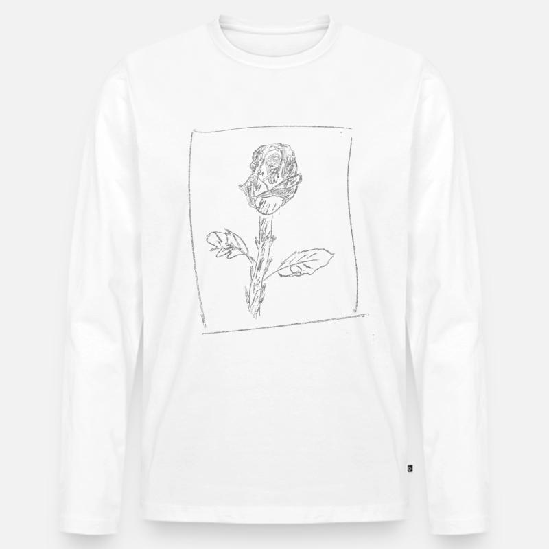 rosenbaum for dark - Männer Premium Bio Langarmshirt - undefined