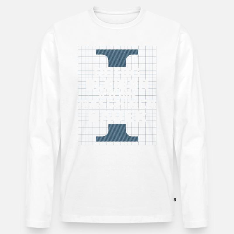 Maschinenbauer Student - Männer Premium Bio Langarmshirt - undefined