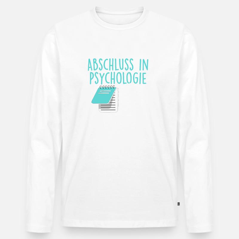 Psychologie Studium - Männer Premium Bio Langarmshirt - undefined