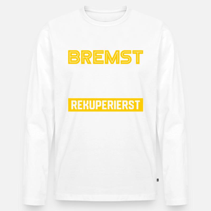 E-Auto Geschenk - Männer Premium Bio Langarmshirt - undefined