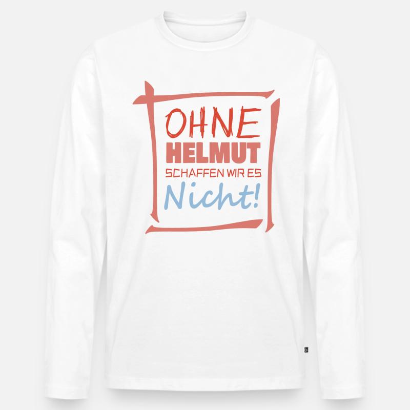 helmut - Männer Premium Bio Langarmshirt - undefined