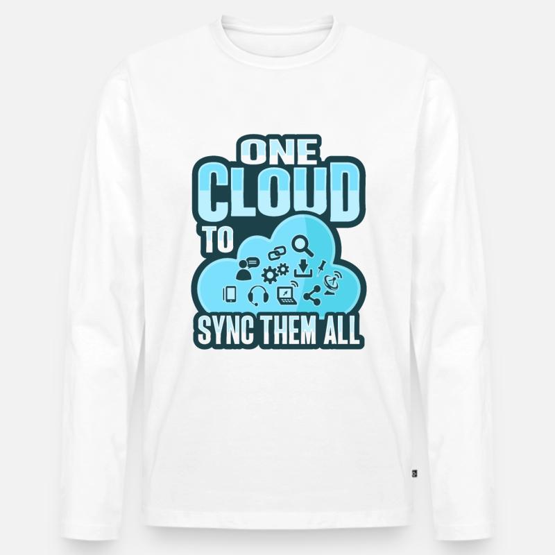 Cloud Administrator Cloud Devops Men's Premium Organic Long Sleeve Shirt