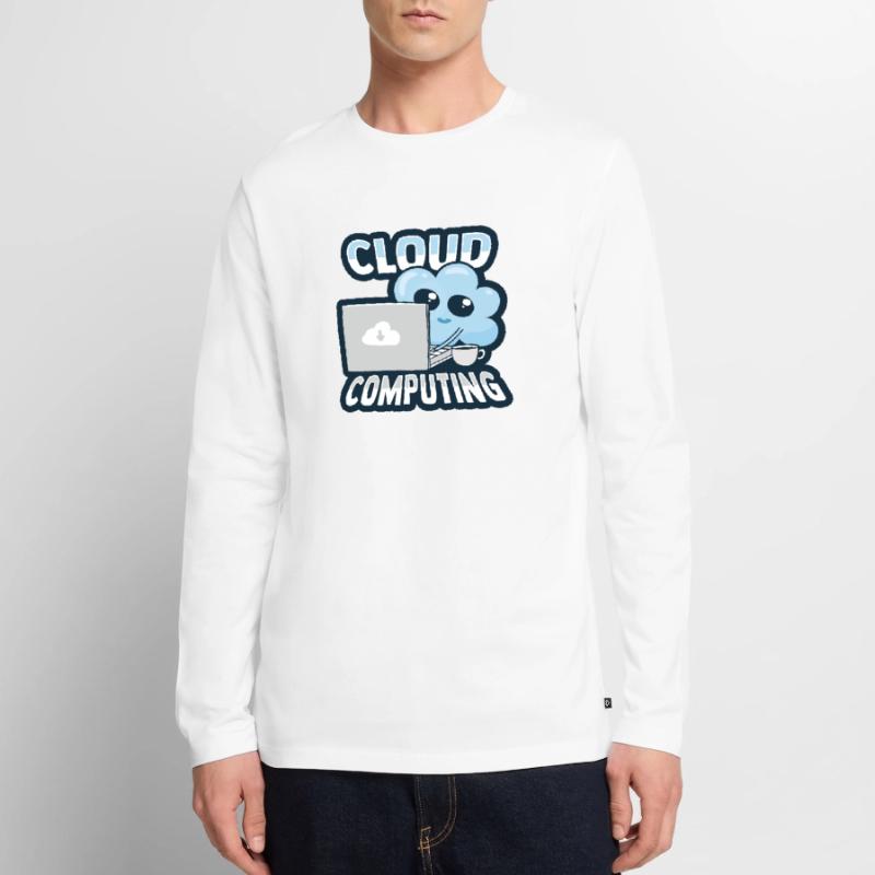 Cloud Administrator Cloud Devops Men's Premium Organic Long Sleeve Shirt