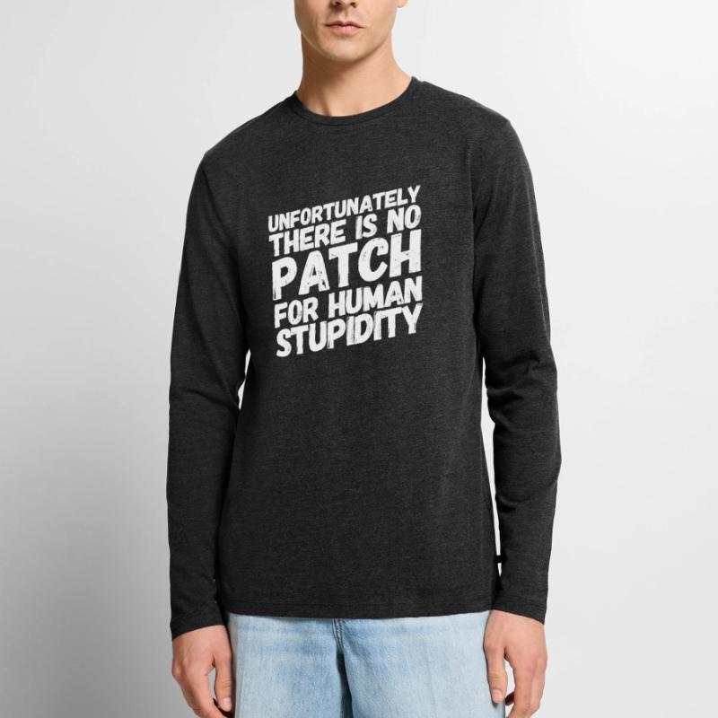 Admin Administrator Computer Science Computer Men's Premium Organic Long Sleeve Shirt