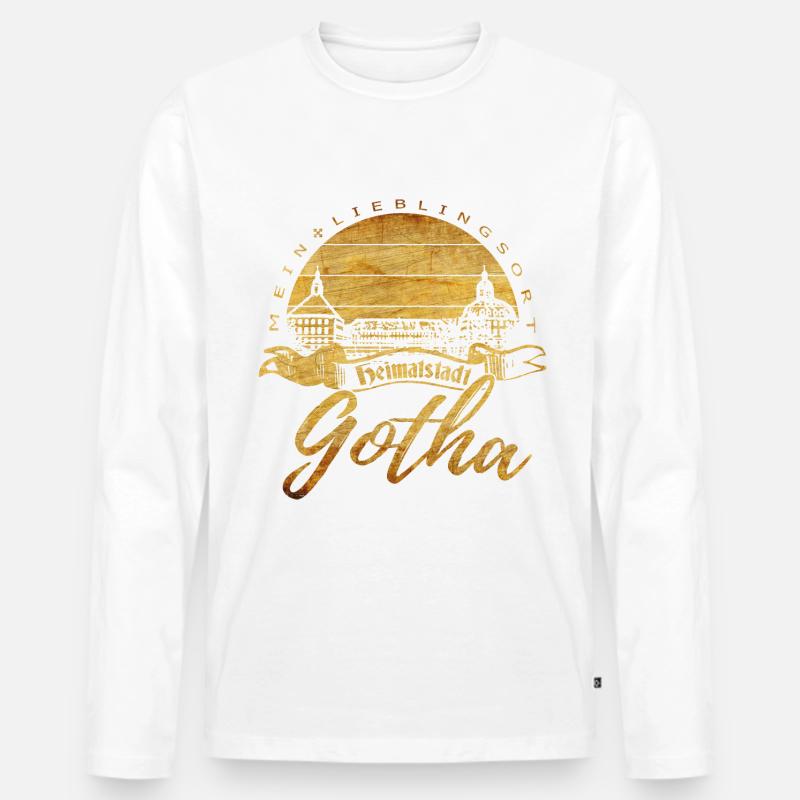 Gotha - Männer Premium Bio Langarmshirt - undefined