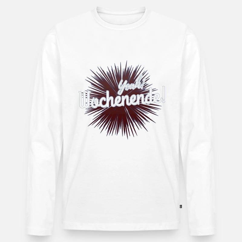 selbstständig - Männer Premium Bio Langarmshirt - undefined
