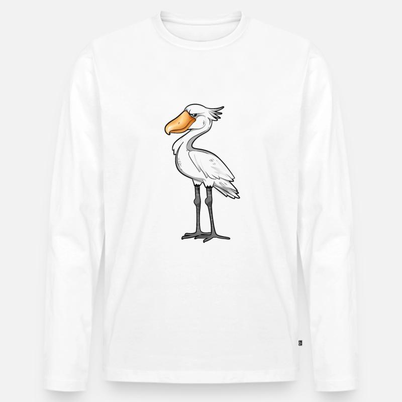 Kawaii Abu Markub - Männer Premium Bio Langarmshirt - Weiß