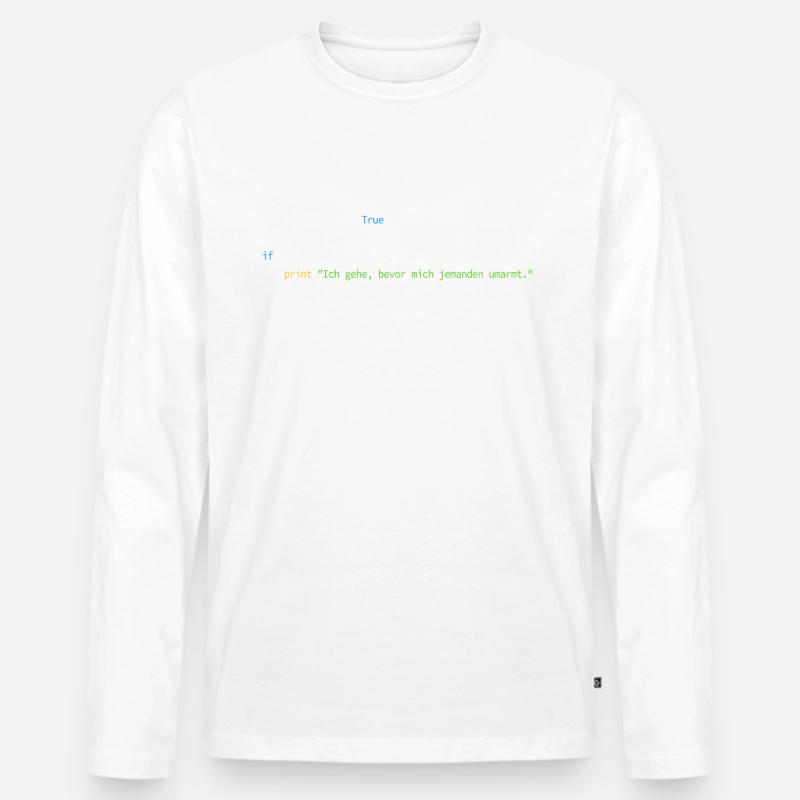 Programmer, Computer Scientist, Nerd, Software Engineer Men's Premium Organic Long Sleeve Shirt
