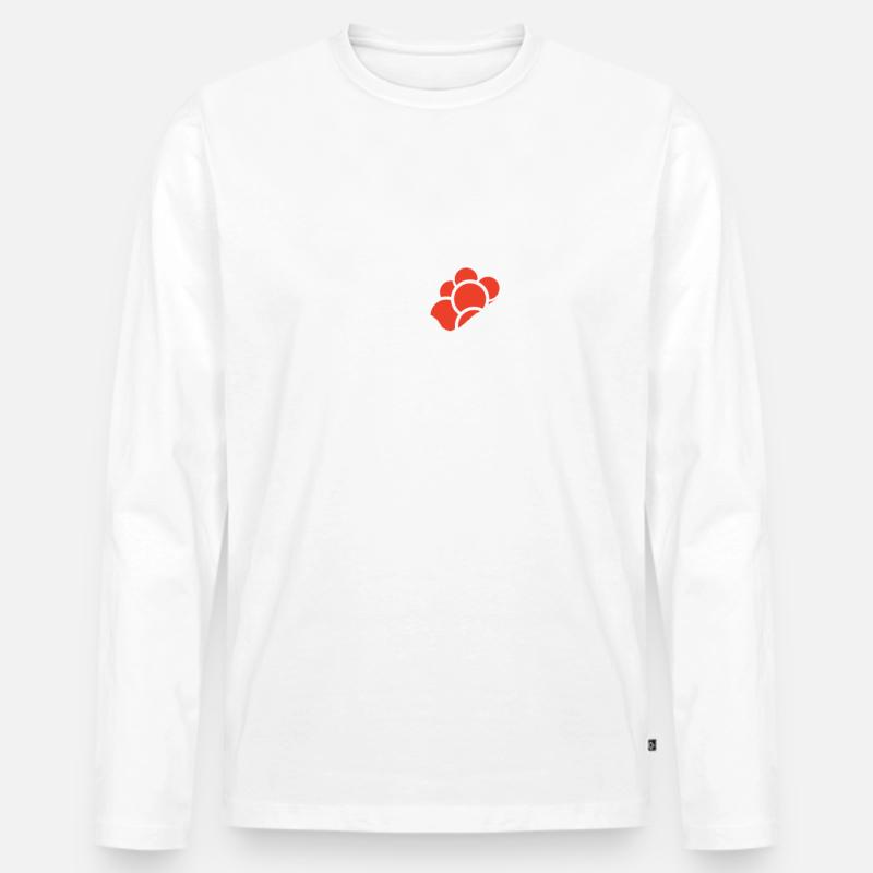 Schwarzwald Schwarzwälder Baden-Württemberg - Männer Premium Bio Langarmshirt - Weiß
