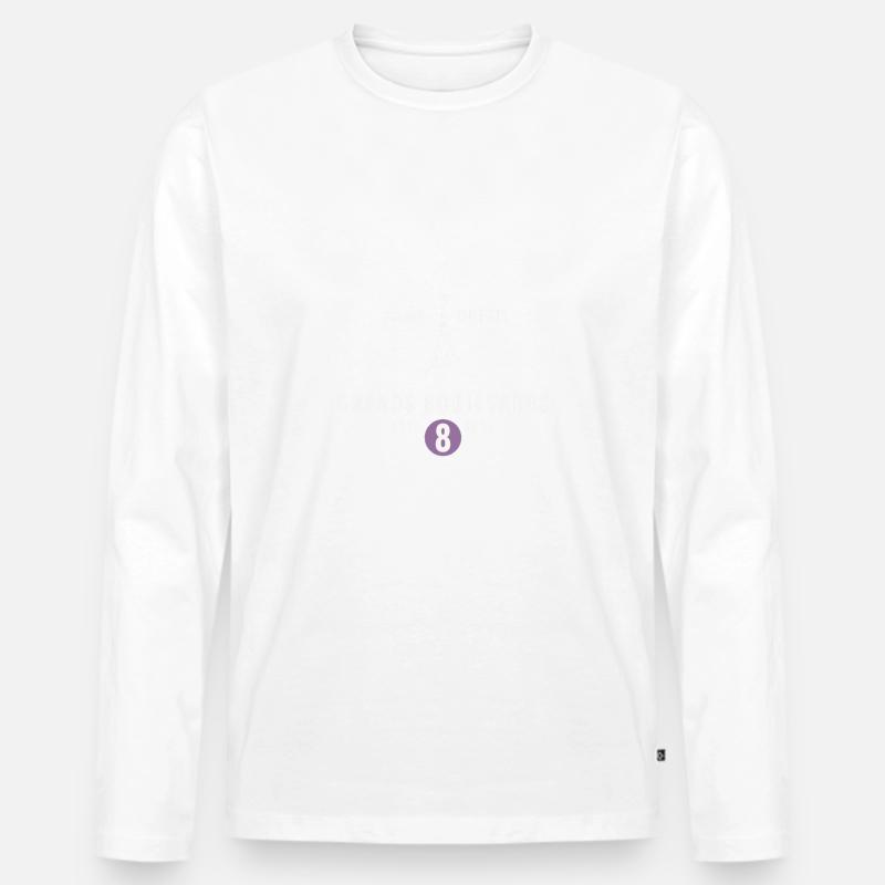 Pariser U-Bahn-Hemd Grands Boulevards - Männer Premium Bio Langarmshirt - undefined