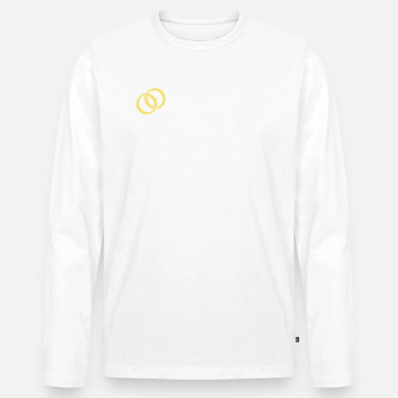 Willst DU Mich Heiraten - Männer Premium Bio Langarmshirt - undefined