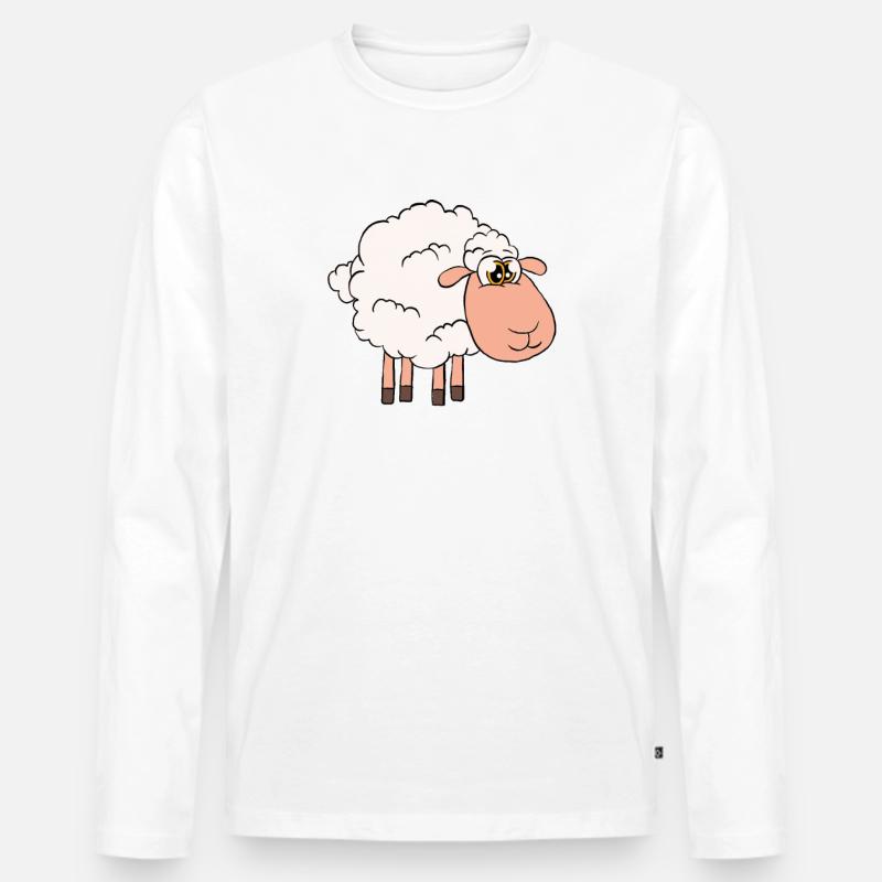 Schaf-modus Ein - Männer Premium Bio Langarmshirt - undefined