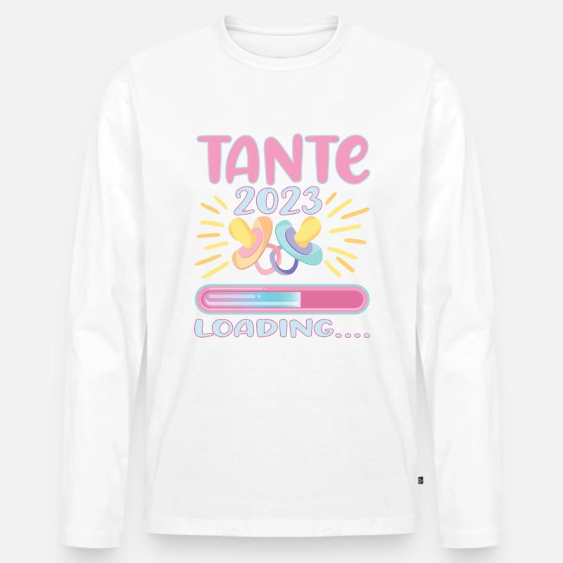Tante 2023 Loading - Männer Premium Bio Langarmshirt - undefined