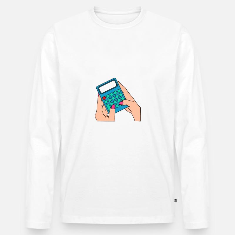 Bookkeeping Buchhalter Bookkeeper - Männer Premium Bio Langarmshirt - undefined