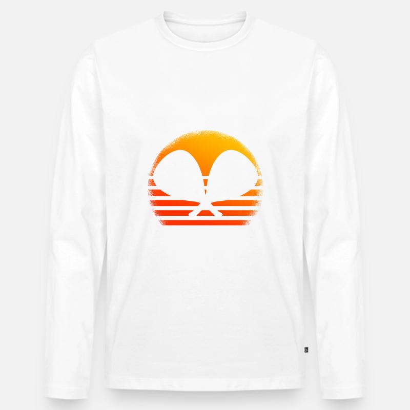 Paddle Master Paddle Tennis - Männer Premium Bio Langarmshirt - undefined