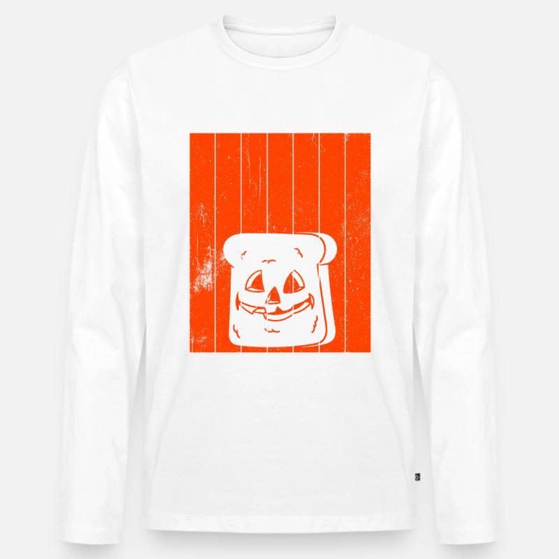 Bäcker Halloween Geschenke Konditor - Männer Premium Bio Langarmshirt - undefined