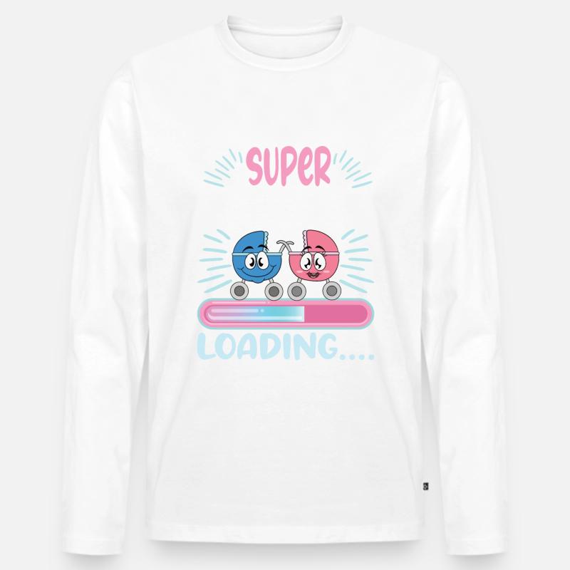 Nonna 2024 Loading Oma 2024 - Männer Premium Bio Langarmshirt - undefined