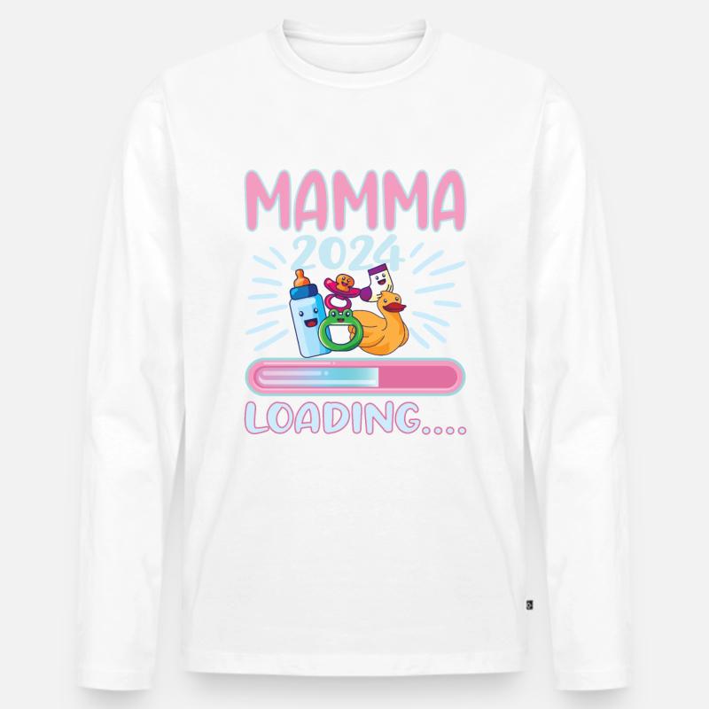 Super Mamma 2024 Loading - Männer Premium Bio Langarmshirt - undefined