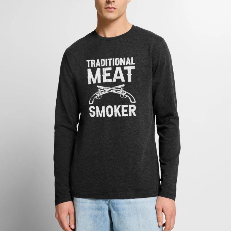 Vorderlader Muzzleloader Muzzle Loading Men's Premium Organic Long Sleeve Shirt