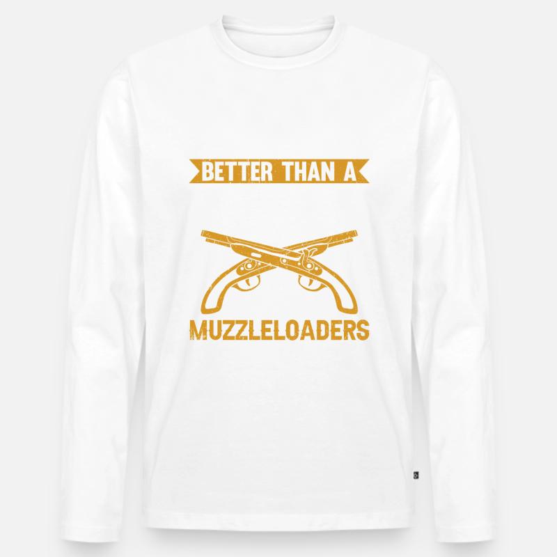 Vorderlader Muzzleloader Muzzle Loading Men's Premium Organic Long Sleeve Shirt