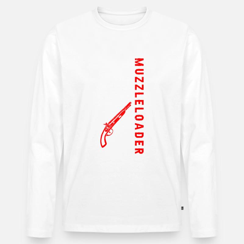Vorderlader Muzzleloader Muzzle Loading - Men's Premium Organic Long Sleeve Shirt - undefined