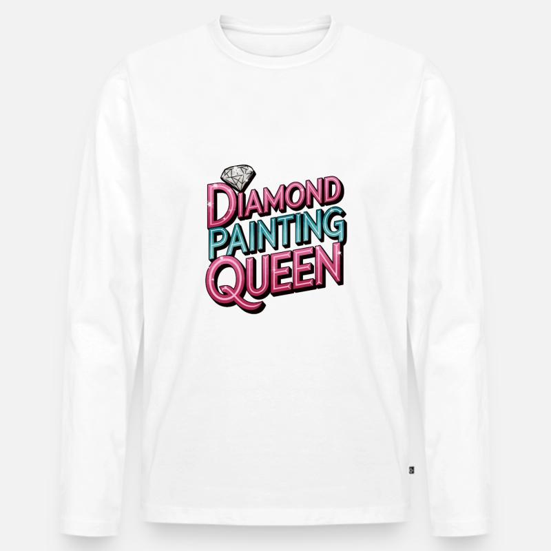 Diamond Painting Diamond Painter - Männer Premium Bio Langarmshirt - undefined