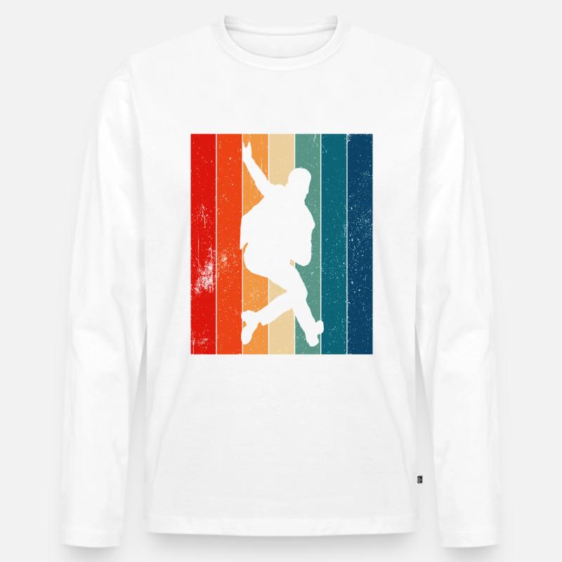 Stepptanz Stepptanzen Stepptänzer - Männer Premium Bio Langarmshirt - undefined