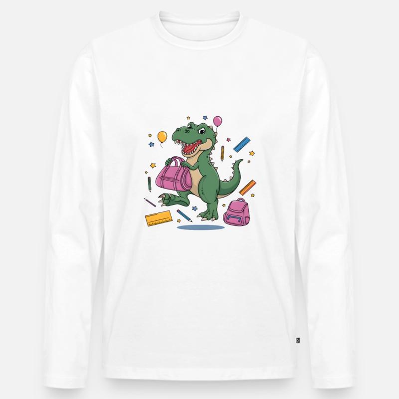 Schulkind 2025 Einschulung Schulanfang - Männer Premium Bio Langarmshirt - undefined