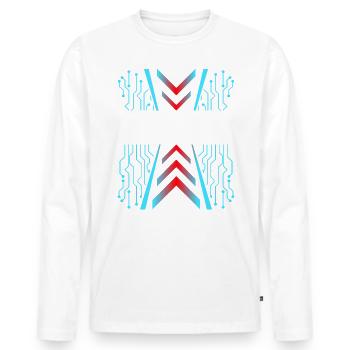 Geburtstag 2011 Gaming Limited Edition Gamer - Männer Premium Bio Langarmshirt - Weiß - Vorne - Nico (187cm)