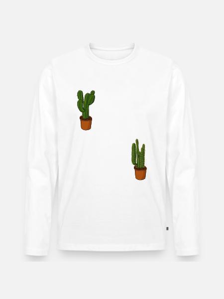 Mein Garten meine Regeln - Männer Premium Bio Langarmshirt -