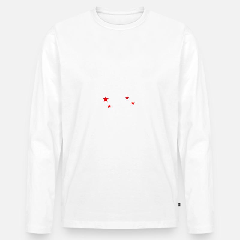 Segelschule Tasman Bay Nelson - Männer Premium Bio Langarmshirt - undefined