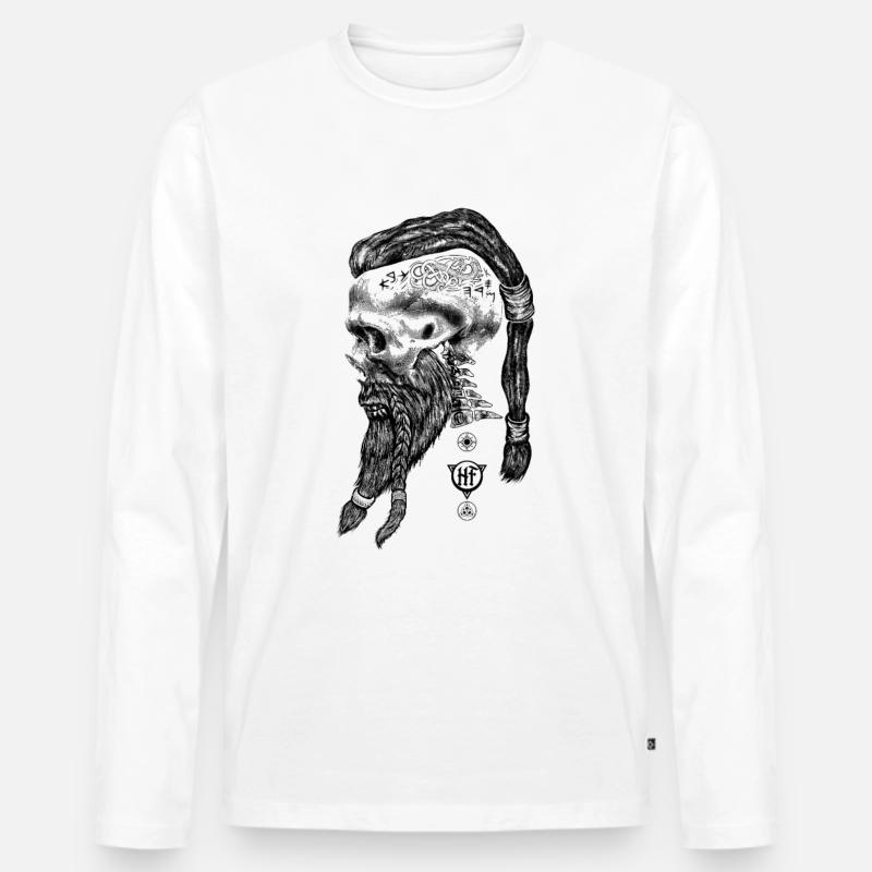 VALHALLA WARRIOR - Männer Premium Bio Langarmshirt - undefined