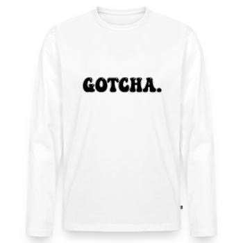 Gotcha Adoption Day Hurray, The foster child system - Men's Premium Organic Long Sleeve Shirt - white - Front - Nico (187cm)