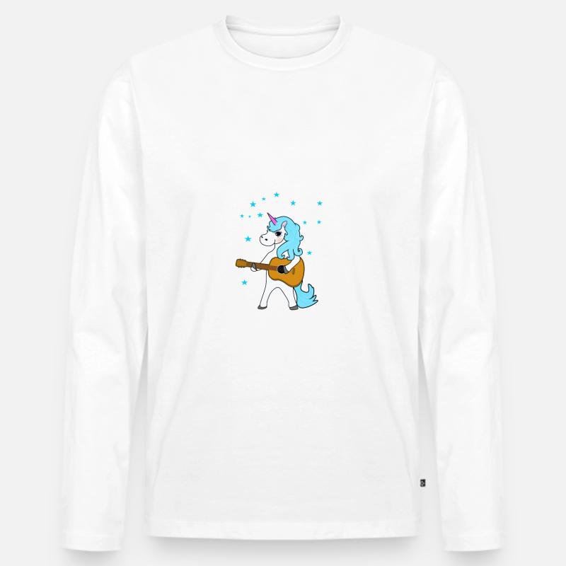 Lefthand Linkshänder Gitarre - Männer Premium Bio Langarmshirt - undefined