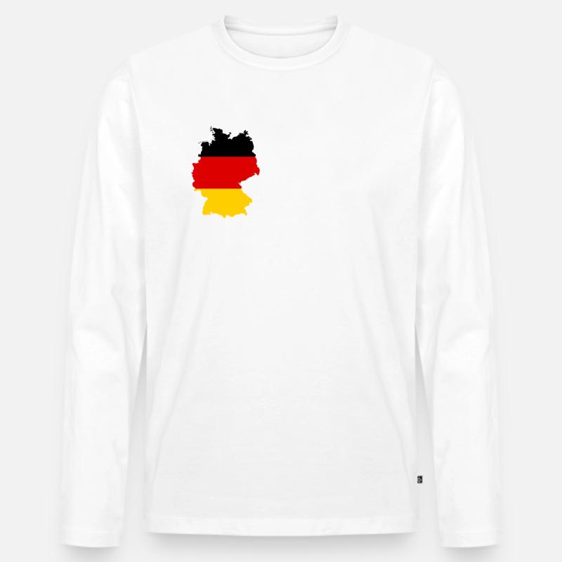 Deutsche Stimme - Männer Premium Bio Langarmshirt - undefined