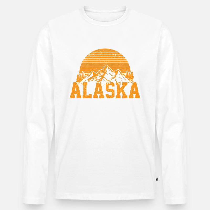 Alaska - Männer Premium Bio Langarmshirt - undefined
