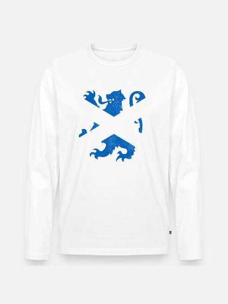 Schottland - Männer Premium Bio Langarmshirt - 
