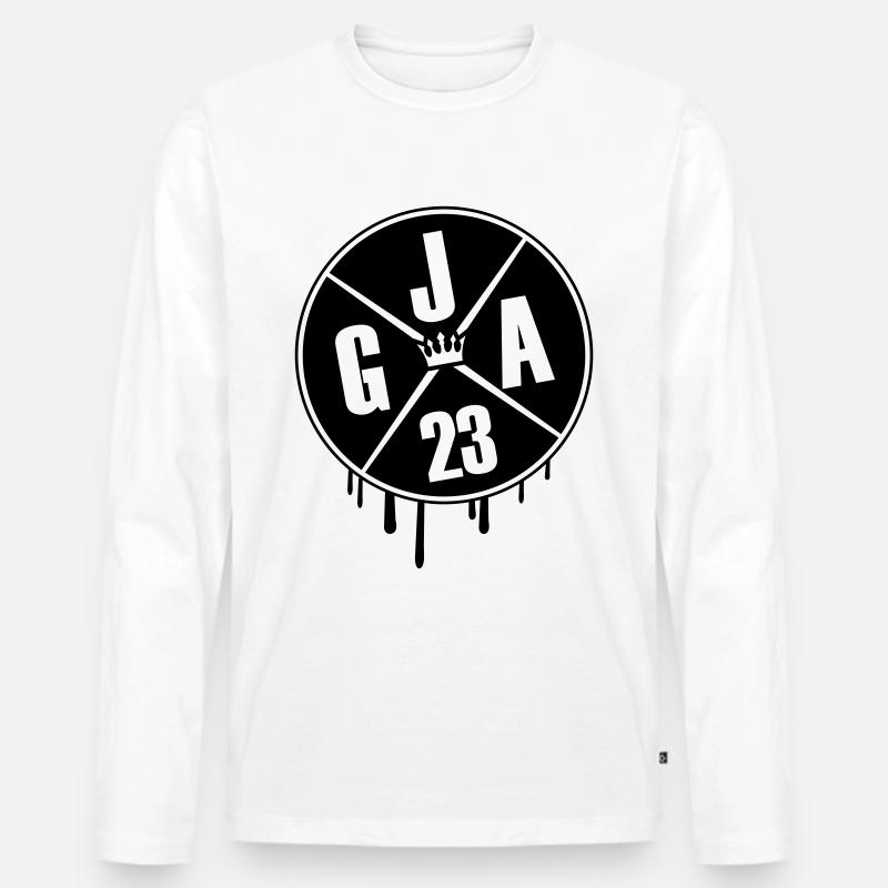 Jga 2023 Junggesellenabschied - Männer Premium Bio Langarmshirt - Weiß