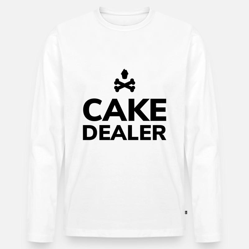 Bäcker Bäckerin - Männer Premium Bio Langarmshirt - Weiß