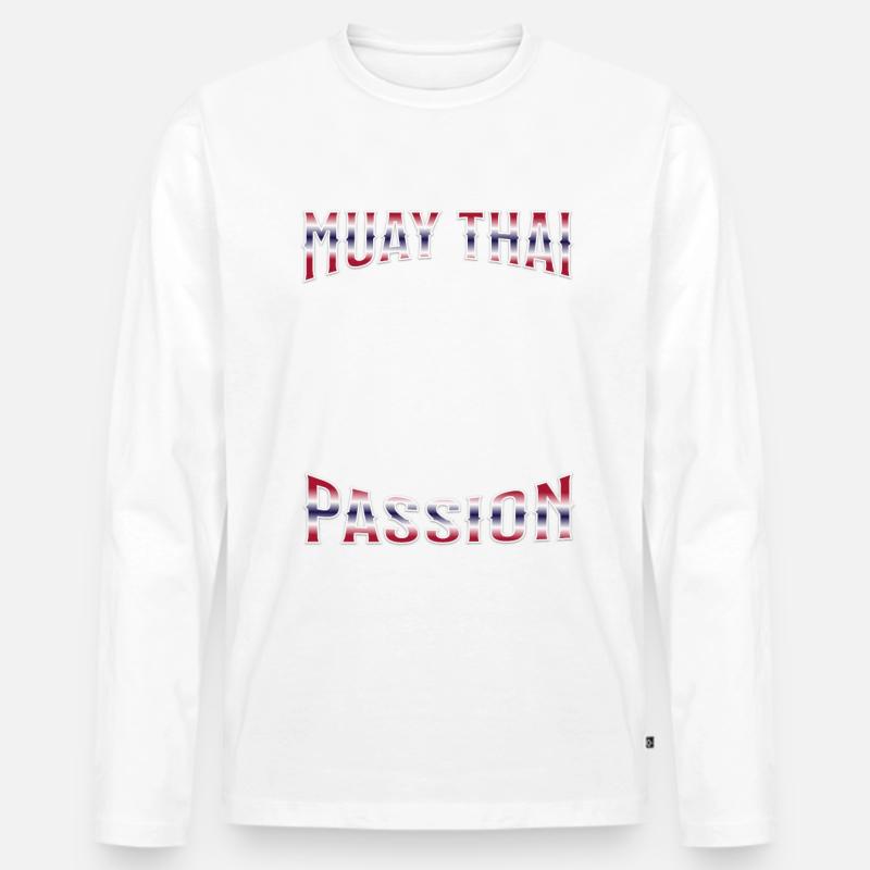 Muay Thai Boxing Muay Thai - Männer Premium Bio Langarmshirt - undefined