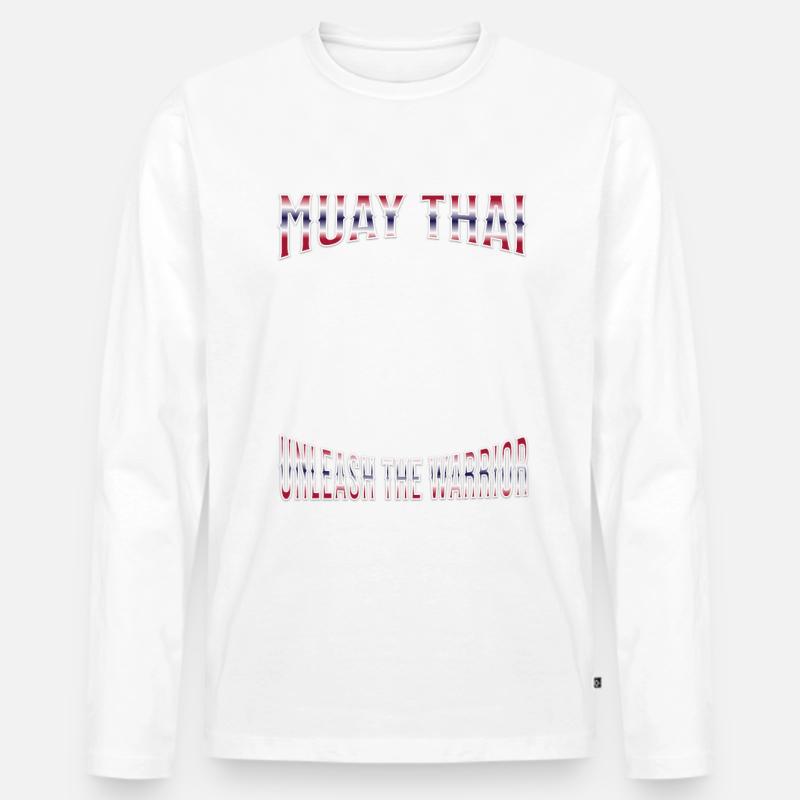 Muay Thai Boxing Muay Thai - Männer Premium Bio Langarmshirt - undefined