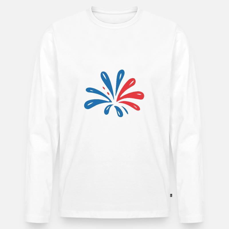 Pyrotechnics Fireworks Pyrotechnics Men's Premium Organic Long Sleeve Shirt