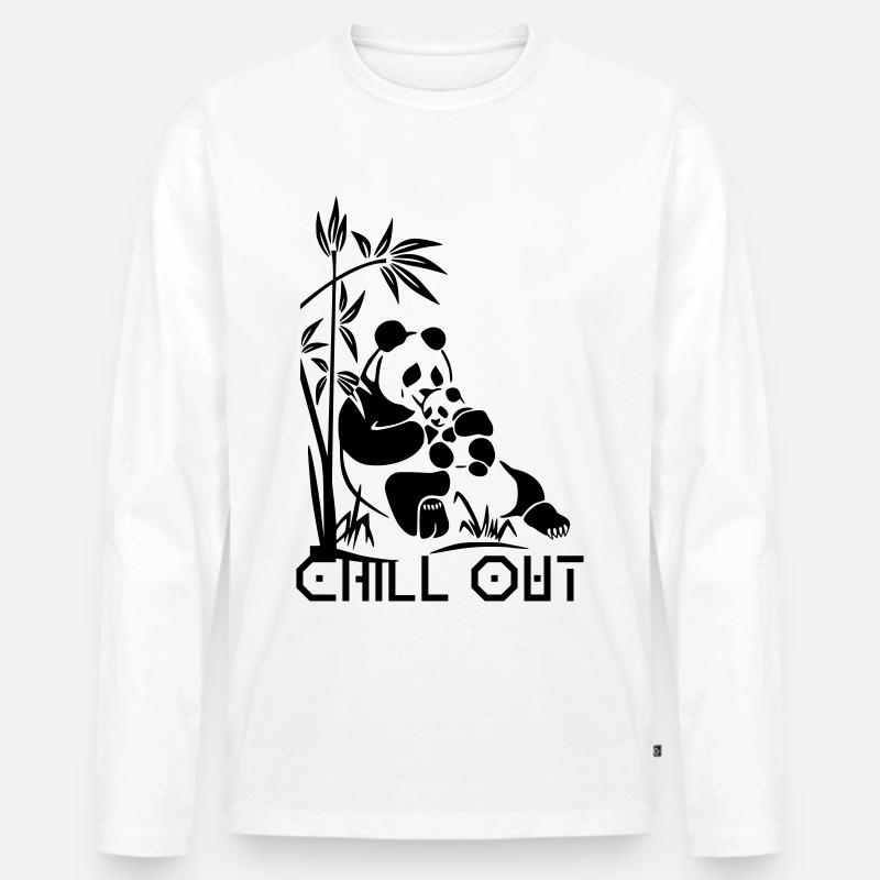 Chillout - Männer Premium Bio Langarmshirt - undefined