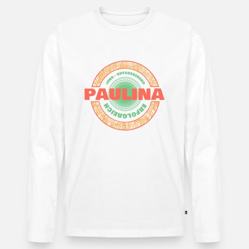 Paulina - Männer Premium Bio Langarmshirt - undefined