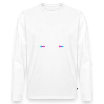 Sound engineer - Men's Premium Organic Long Sleeve Shirt - white - Front - Nico (187cm)
