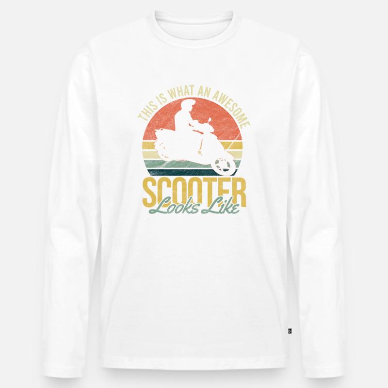 Scooter - Männer Premium Bio Langarmshirt - undefined