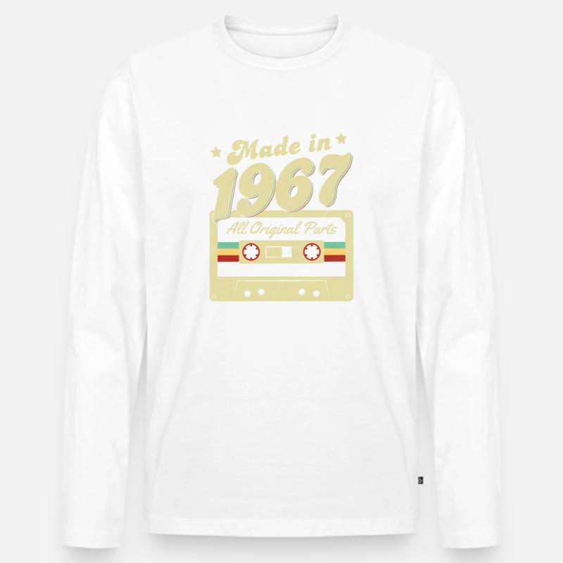 Made in 1967 - Männer Premium Bio Langarmshirt - undefined