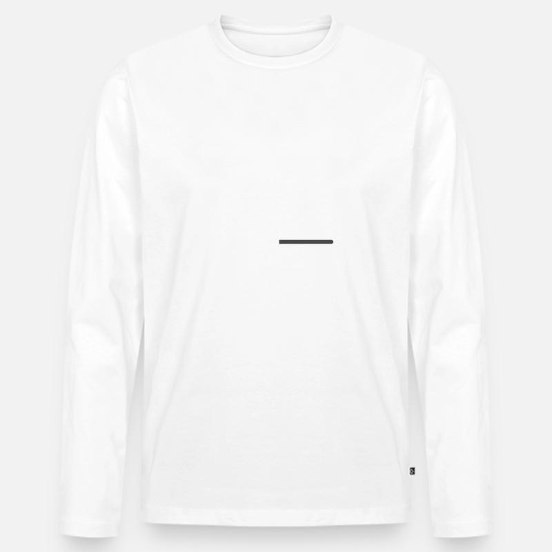 Psilocybin Operating System Upgrade - Men's Premium Organic Long Sleeve Shirt - white