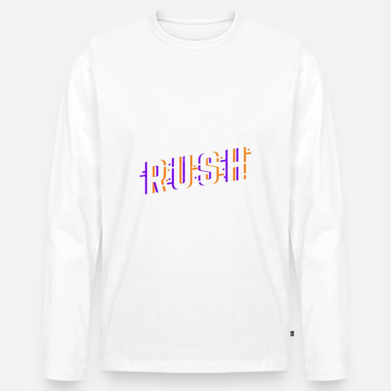 Rush Old School - Männer Premium Bio Langarmshirt - undefined